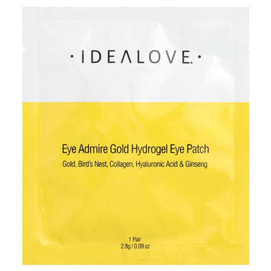 Idealove, Eye Admire Gold Hydrogel Eye masks, 1 pair