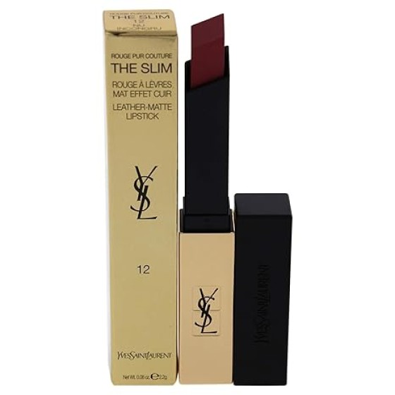Yves Saint Laurent Rouge Pur Couture The Slim Matte Lipstick - 12 Nu Incongru Women 0.08 oz
